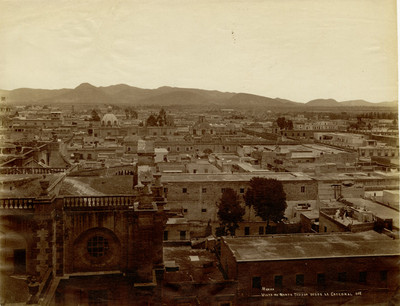 México vista al norte tomada desde la catedral