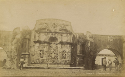 "Fuente de la Tlaxpana. 45", vista frontal