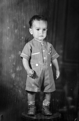 Niño de clase media, retrato