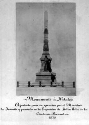 "Proyecto para Chihuahua", monumento a Hidalgo