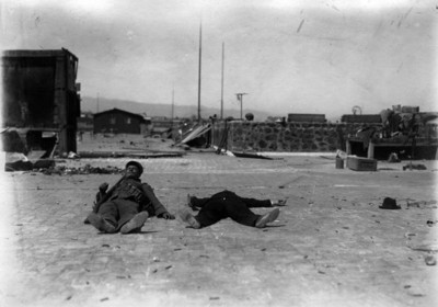 Felicistas muertos en la ciudadela