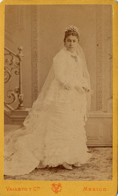 "María G. de L. Nilda", tarjeta de visita