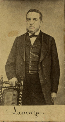 José María Lacunza, retrato