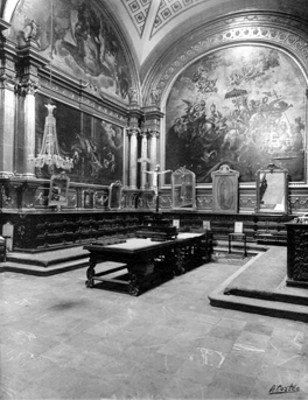 Vista de la sacristía de la catedral de Puebla