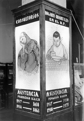 Carteles mostrando la asistencia