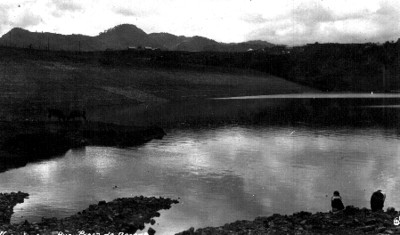 Vista de la presa de Necaxa