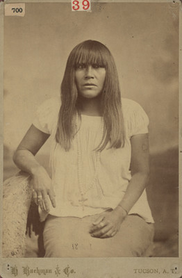 Mujer Pima, retrato