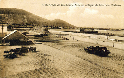 Hacienda de Guadalupe. Sistema antiguo de beneficio