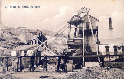 "Mina El Xotol", tarjeta postal