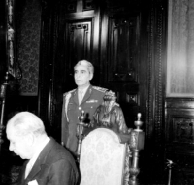 José Gómez Huerta, General durante un acto en Palacio Nacional