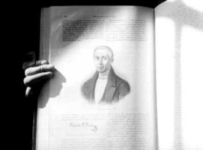 Valentín Gómez Frías, Vicepresidente; litografía