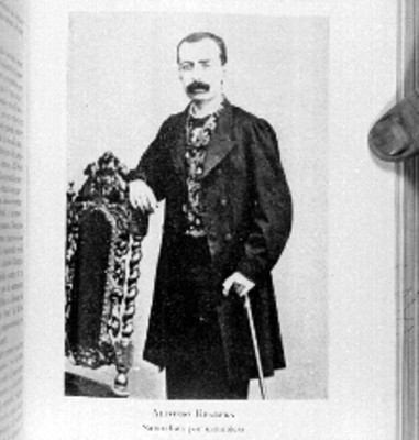 Alfonso Herrera, farmaceutico; litografía