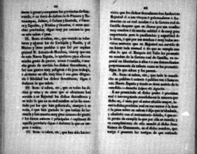 Páginas internas del libro "Información recibida de México-Puebla el año de 1565"