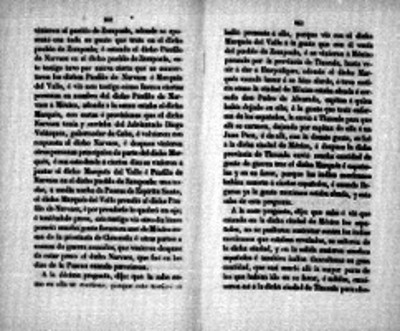 Páginas internas del libro "Información recibida en México-Puebla el año de 1565"