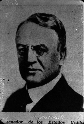 Dwight Whitney Morrow, Senador de los Estado Unidos, retrato