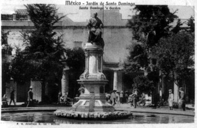 Vista del "Jardín de Santo Domingo"