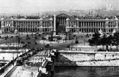 Panorámica de la Plaza de la Concordia