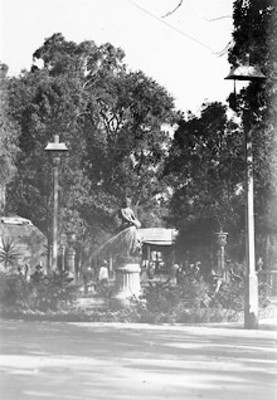 Fuente en la Alameda Central