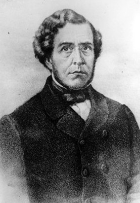 Juan bautista Ceballos, Presidente de México, litografía