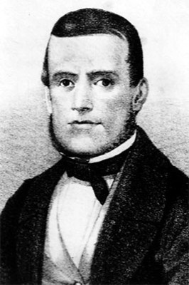 Miguel Lerdo de Tejada, Secretario de Fomento, litografía
