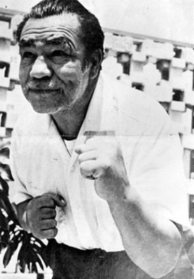 Rodolfo Casanova, boxeador, retrato