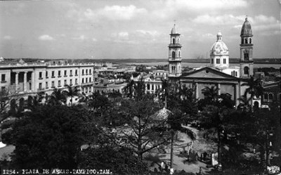 Plaza de Armas. Tampico, Tamp., vista parcial
