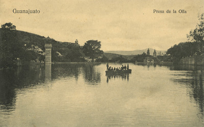 Presa de la olla, vista parcial