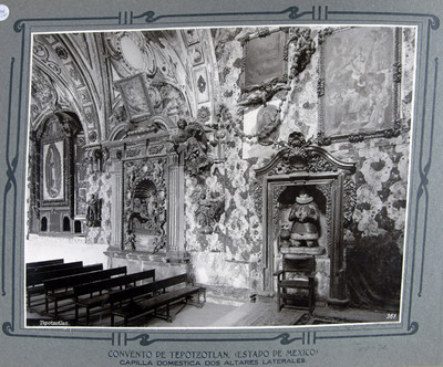 Altares laterales de la capilla Doméstica