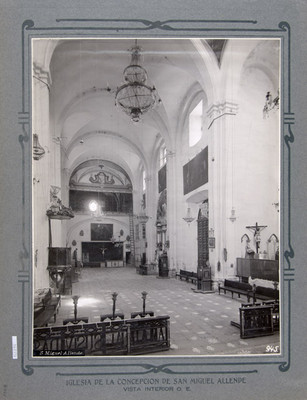 Nave principal, vista hacia el coro