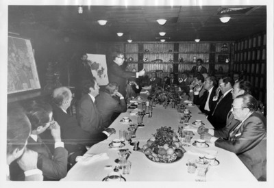 Empresarios mexicanos escuchan al Secretario Santiago Roel
