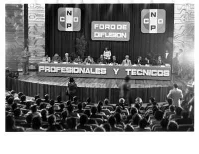 "Foro de difusión de profesionales y técnicos de la CNOP"