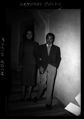 Martha Roth y Armando Calvo, retrato