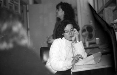 Empleadas de la Dirección de Medios de Comunicación