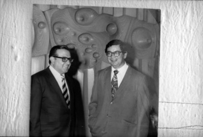 Pedro Ramírez Vázquez y Alfonso Soto Soria, reprografía