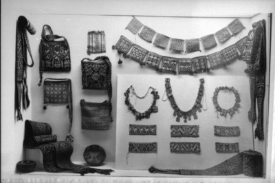 Detalle del montaje en el Museo Nacional de Artes e Industrias Populares