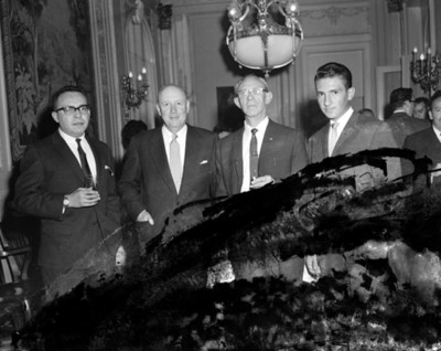 Empresarios, retrato de grupo