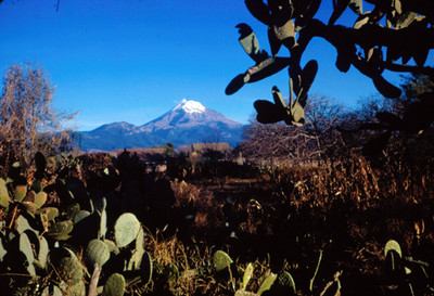 Popocatepetl, panorama