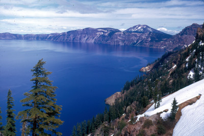 Lago del Crater, vista parcial