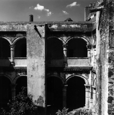Patio interior del convento de San Agustín, vista parcial