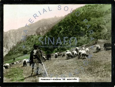 Rumania. Escena de montaña