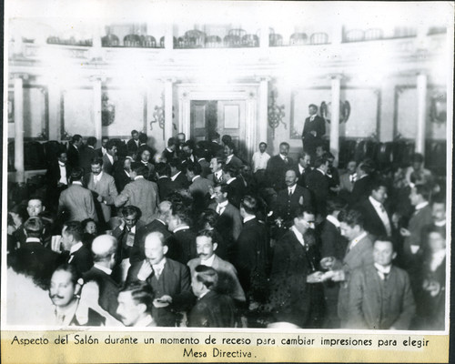 Receso para elegir Mesa Directiva