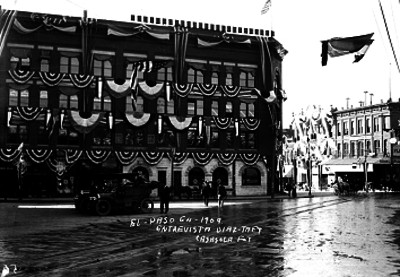 El Paso, en 1909 [durante la] entrevista Díaz-Taft