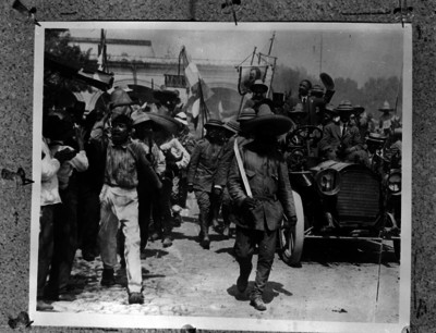 Francisco I. Madero a su entrada a Cuernavaca