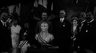 Alvaro Obregón preside ceremonia en honor a Miguel Hidalgo y Costilla