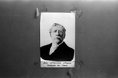 "José Natividad Macías, diputado por el 3er. distrito de Guanajuato", retrato