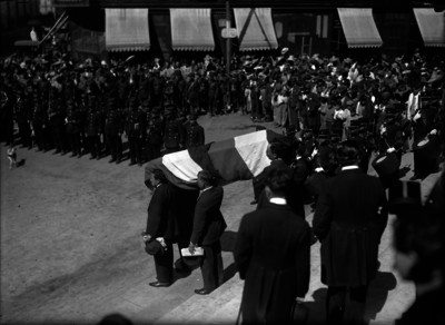 Homenaje funeral a Aureliano Blanquet