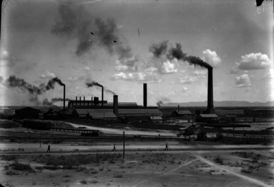 Fundidora de metal, panorámica