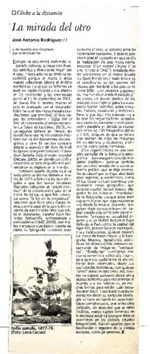 La mirada del otro/ I