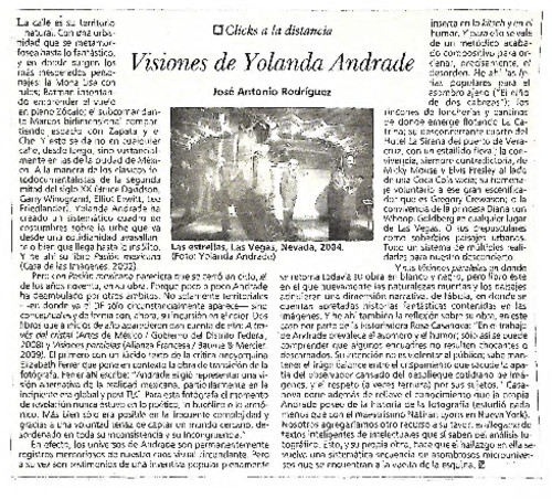 Visiones de Yolanda Andrade