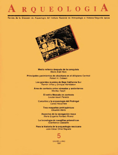 Arqueología Núm. 5 (1991) Segunda época